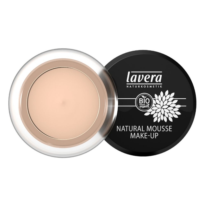 lavera Prírodný penový make-up - 01 slonová kosť 15 g
