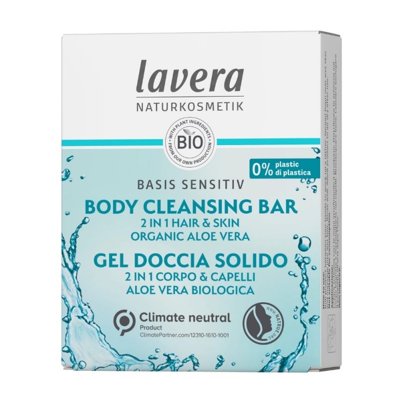 lavera Basis Tuhý sprchový gél a šampón 2v1 50 g