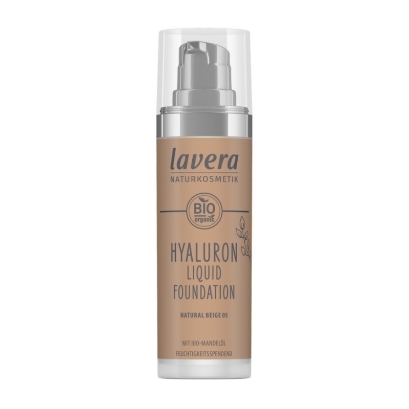 lavera Ľahký tekutý make-up s kyselinou hyalurónovou 05 Natural Beige 30 ml