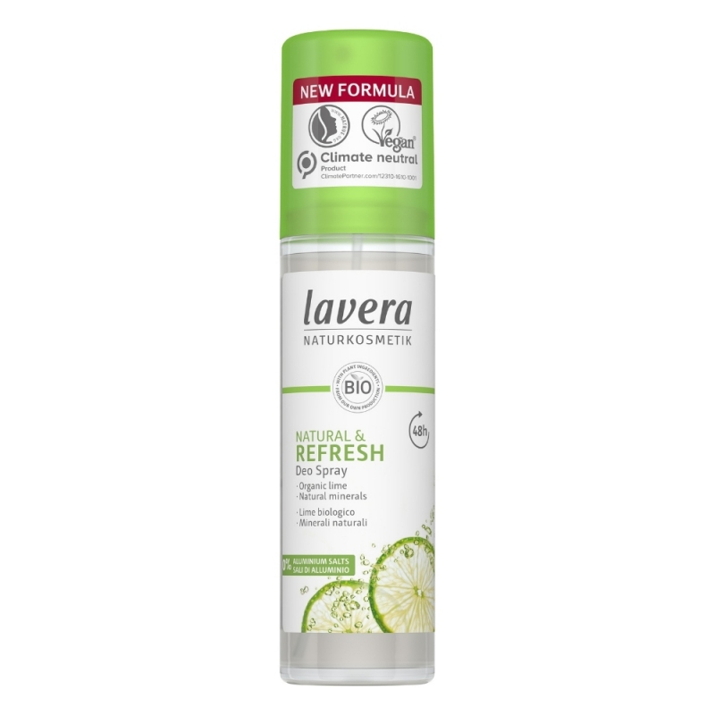 lavera Dezodorant sprej Refresh s vôňou limetky 75 ml