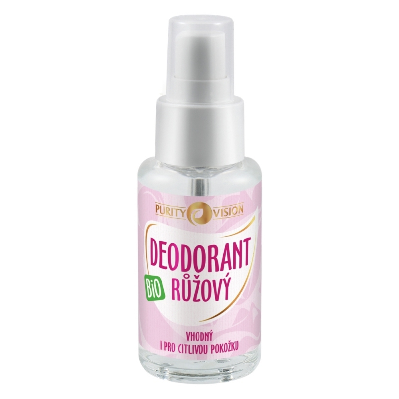 PURITY VISION Bio Ružový dezodorant 50 ml