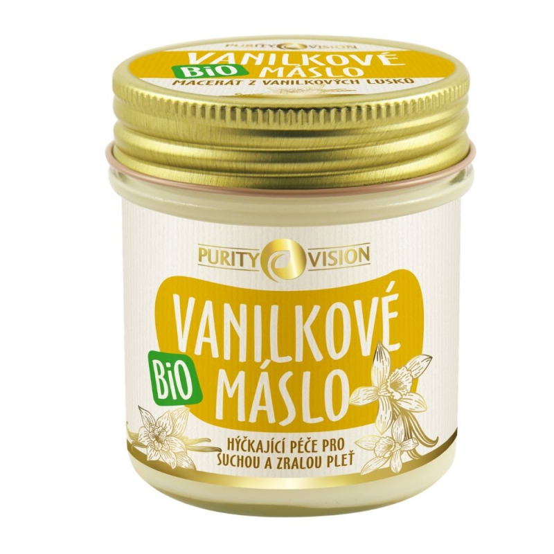 PURITY VISION Bio Vanilkové maslo 120 ml