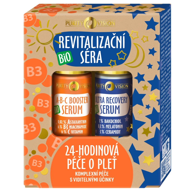 PURITY VISION Bio Revitalizačné séra - 24-hodinová starostlivosť o pleť