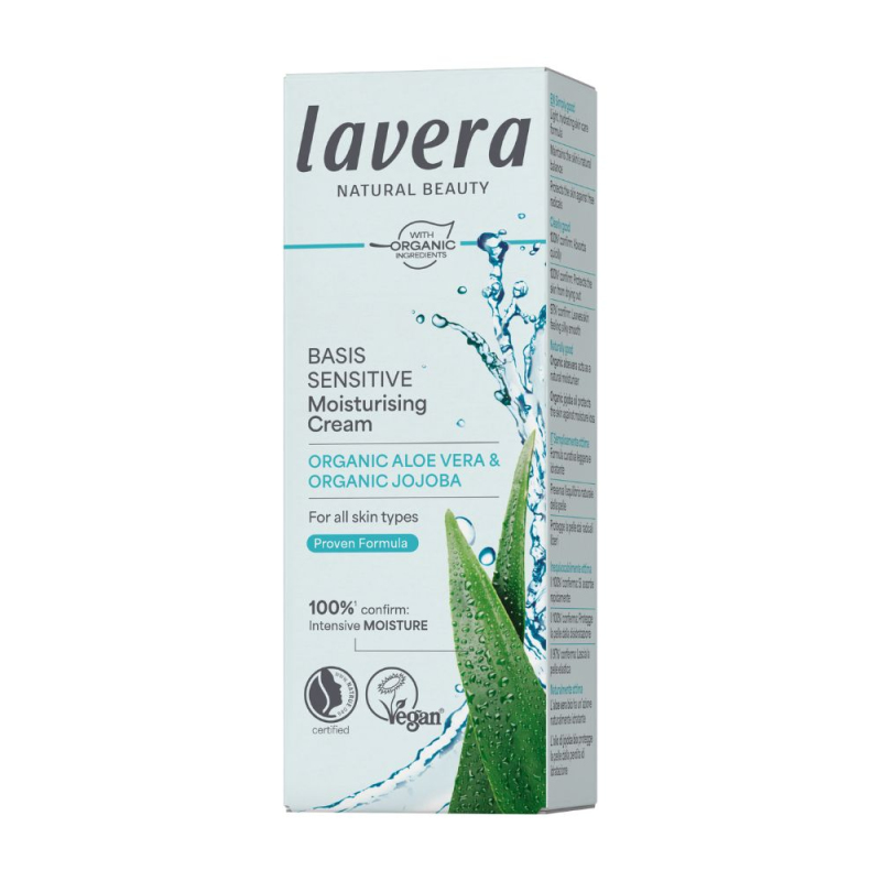 lavera BASIS Hydratačný pleťový krém 50 ml