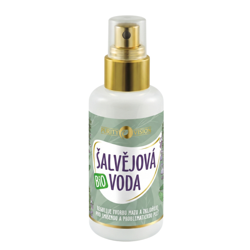 PURITY VISION Bio Šalviová voda 100 ml