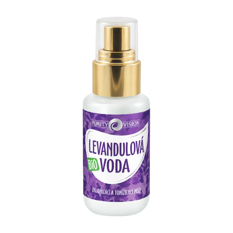 PURITY VISION Bio Levanduľová voda 50 ml