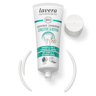 Lavera Zubná pasta – Sensitive &  Repair 75ml