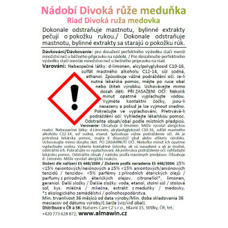 ALMAWIN Riad Divoká ruža-Medovka 1 l