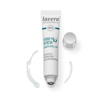 lavera Hydro Refresh očný gél roll-on 15 ml