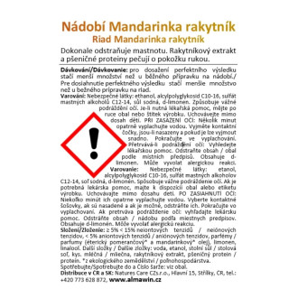 ALMAWIN Riad Mandarínka-Rakytník 1 l