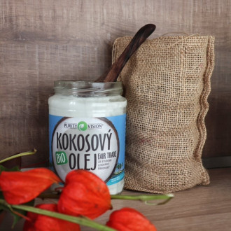 PURITY VISION Fair Trade Bio Kokosový olej panenský 2,5 l