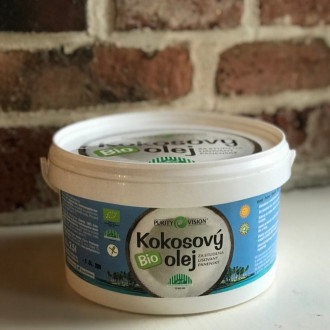 PURITY VISION Fair Trade Bio Kokosový olej panenský 2,5 l