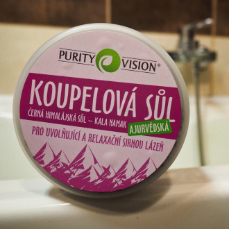PURITY VISION Ajurvédska kúpeľová soľ 500 g
