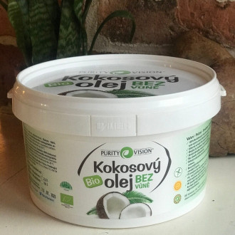 PURITY VISION Bio Kokosový olej bez vône 2,5 l
