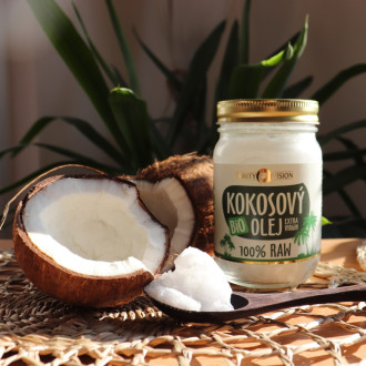 PURITY VISION Raw Bio Kokosový olej 120 ml - Kozmetika