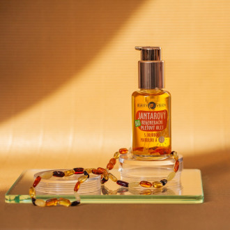 PURITY VISION Bio Jantárový hĺbkovo regenerujúci pleťový olej 45 ml