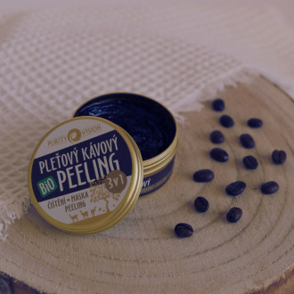 PURITY VISION Bio Kávový Pleťový Peeling 3v1 70 ml