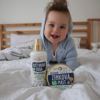 PURITY VISION Bio Kvetinová voda pre bábätká 100 ml