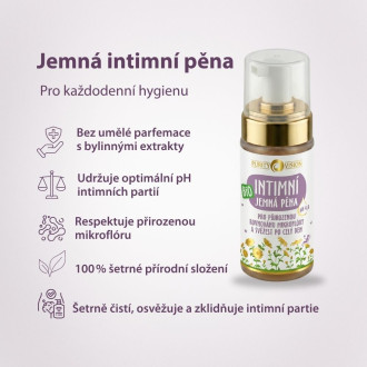 Bio Jemná intímna pena 90 ml