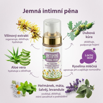 Bio Jemná intímna pena 90 ml
