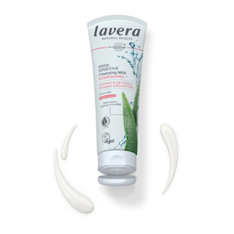 lavera Basis Sensitiv Čistiace pleťové mlieko 125 ml