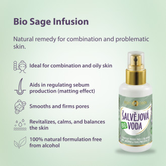 PURITY VISION Bio Šalviová voda 100 ml