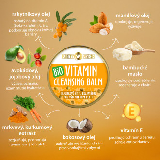 PURITY VISION Bio Vitamin cleansing balm 70 ml