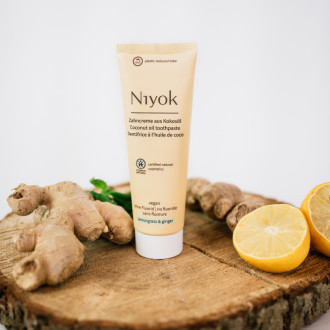 Niyok Zubná pasta Citrónová tráva & Zázvor 75ml