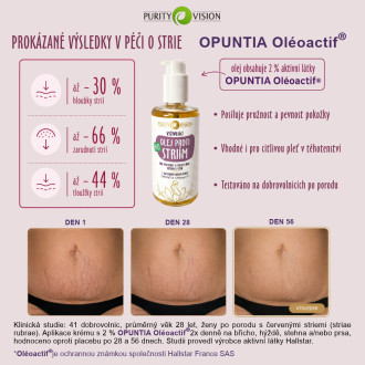 PURITY VISION Bio Vyživujúci olej proti striám 200 ml