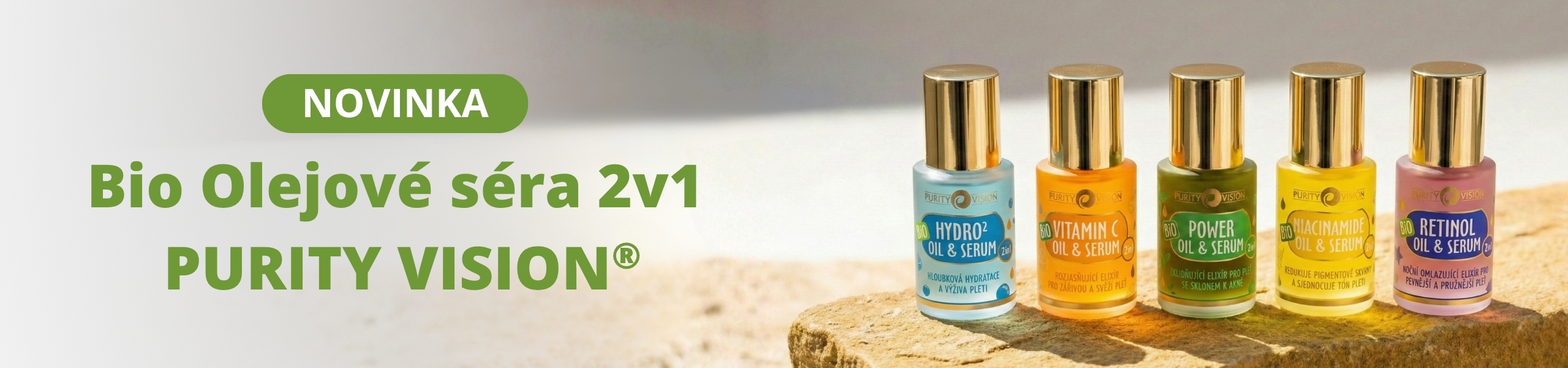 NOVINKA - Olejové séra - NaturesCare.sk