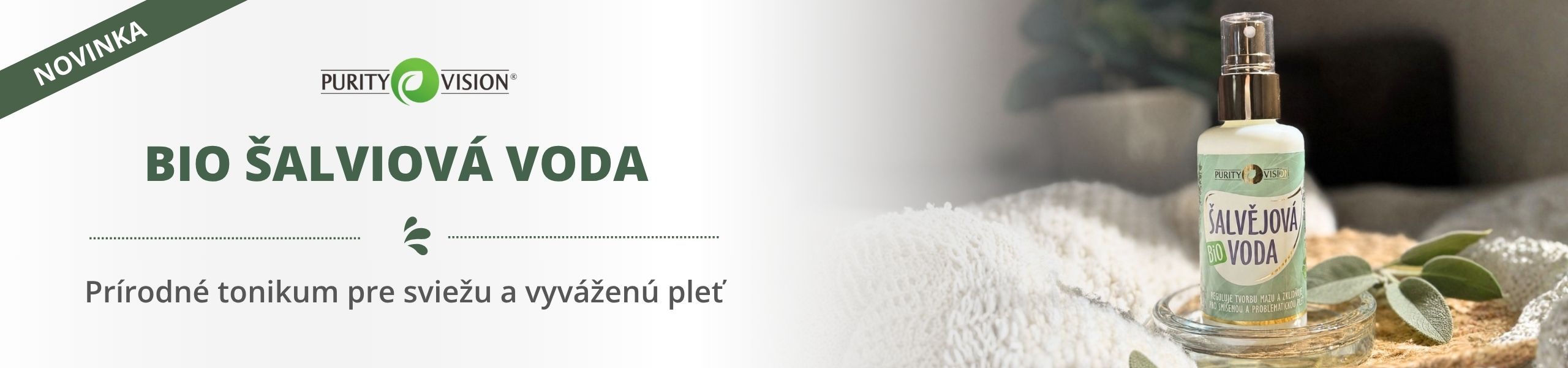 Novinka září 2026 - šalviová voda - NaturesCare.sk